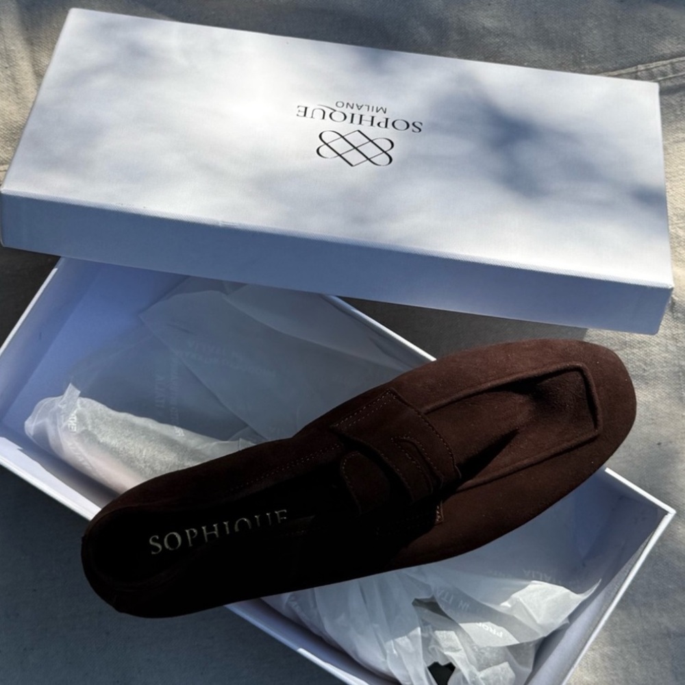 SOPHIQUE Milano suede loafers